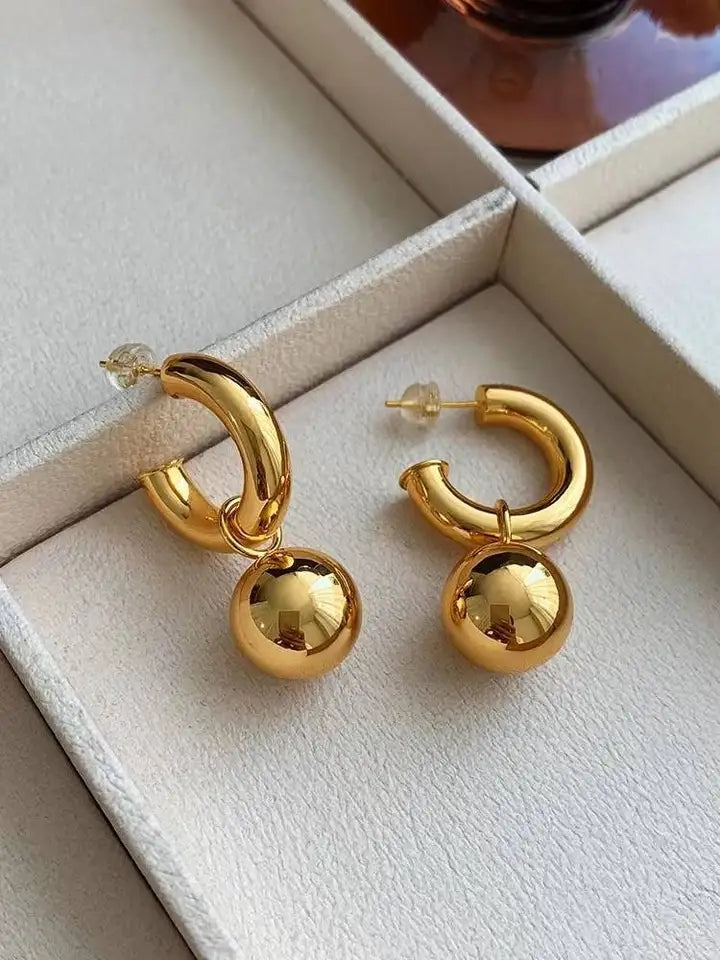 Ball Drop Earrings